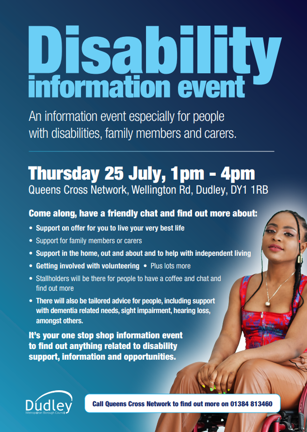 Queens Cross Network - Disability Information Event